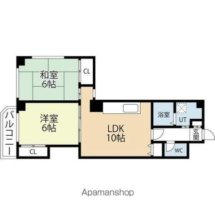 アーバニー大賀 7階 2LDK 賃貸物件詳細