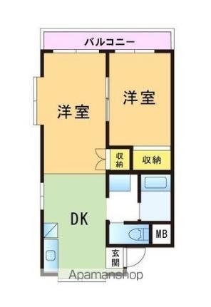 福岡県福岡市城南区片江4丁目 七隈駅 2DK マンション 賃貸物件詳細