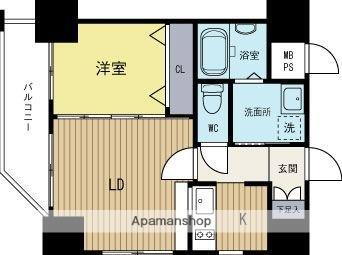 ネストピア博多駅前 7階 1LDK 賃貸物件詳細