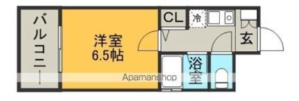 福岡県福岡市中央区高砂2丁目 西鉄平尾駅 1K マンション 賃貸物件詳細