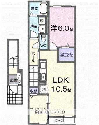 福岡県福岡市早良区田村7丁目 次郎丸駅 1LDK アパート 賃貸物件詳細