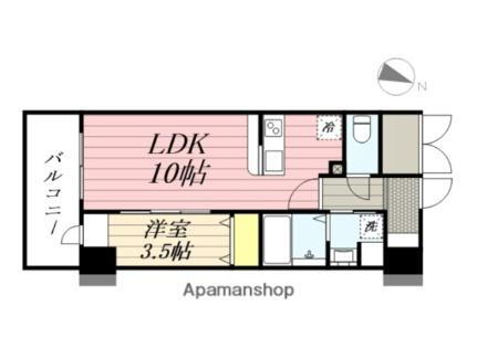 シンセラティ薬院 2階 1LDK 賃貸物件詳細