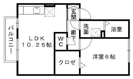 ウィルモア刈草　Ａ棟 1階 1LDK 賃貸物件詳細