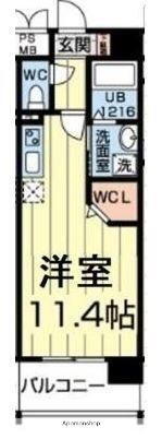 熊本県熊本市中央区北千反畑町 藤崎宮前駅 ワンルーム マンション 賃貸物件詳細