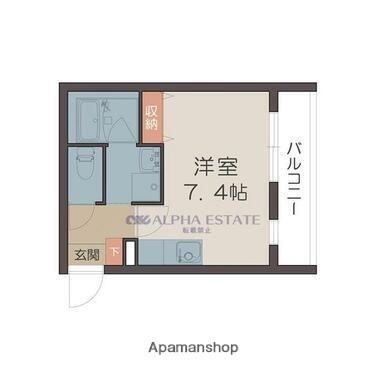 鹿児島県鹿児島市高麗町 武之橋駅 1K マンション 賃貸物件詳細