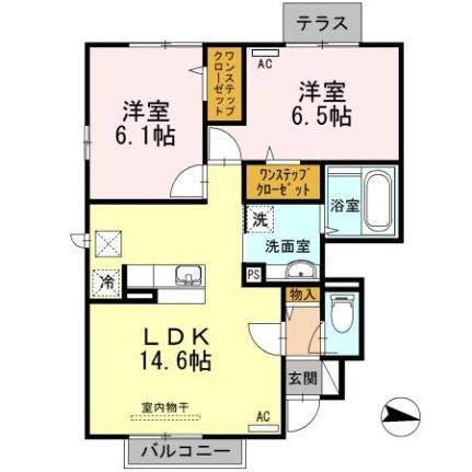 鹿児島県鹿児島市西谷山3丁目 慈眼寺駅 2LDK アパート 賃貸物件詳細
