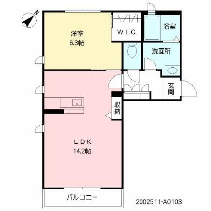アミコートＩＩＩ 1階 1LDK 賃貸物件詳細