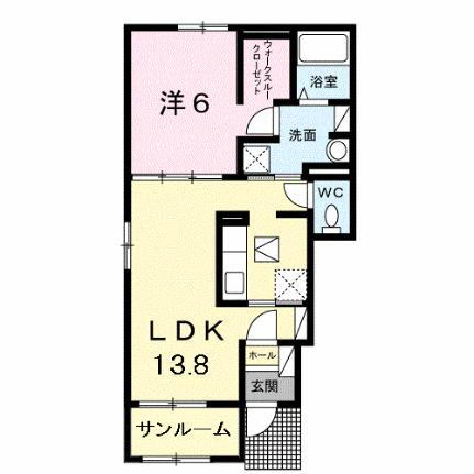 鹿児島県鹿児島市吉野2丁目 鹿児島駅 1LDK アパート 賃貸物件詳細