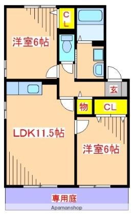 鹿児島県姶良市加治木町木田 錦江駅 2LDK アパート 賃貸物件詳細