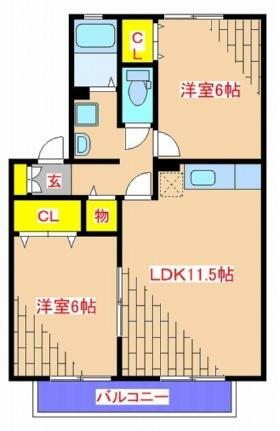 鹿児島県姶良市東餅田 帖佐駅 2LDK アパート 賃貸物件詳細