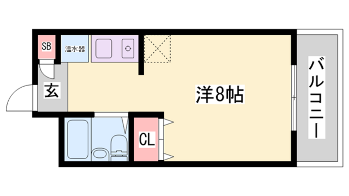 赤松コーポ 1階 ワンルーム 賃貸物件詳細