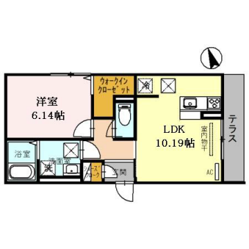 グレースハイムⅢ 1階 1LDK 賃貸物件詳細
