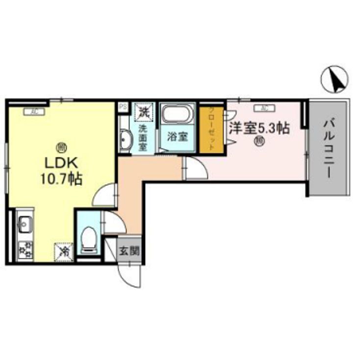 Ｄ’ｓ駅南大路 3階 1LDK 賃貸物件詳細