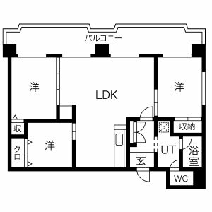 ナビオ姫路 3階 3LDK 賃貸物件詳細