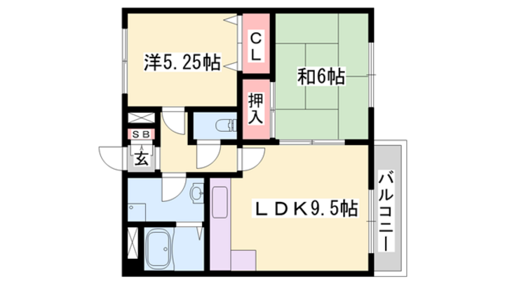 兵庫県姫路市夢前町塚本 姫路駅 2LDK マンション 賃貸物件詳細