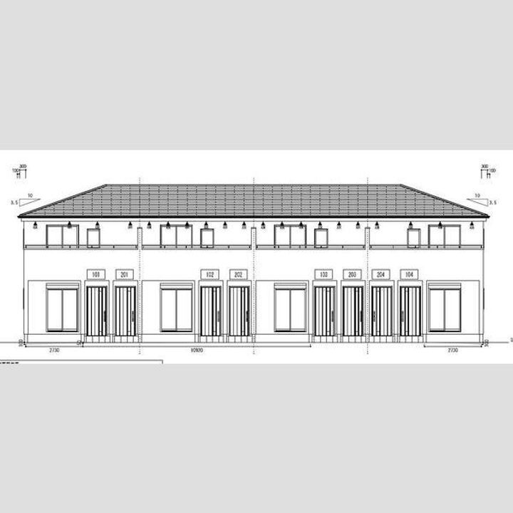 愛知県弥富市鯏浦町上本田 2階建 