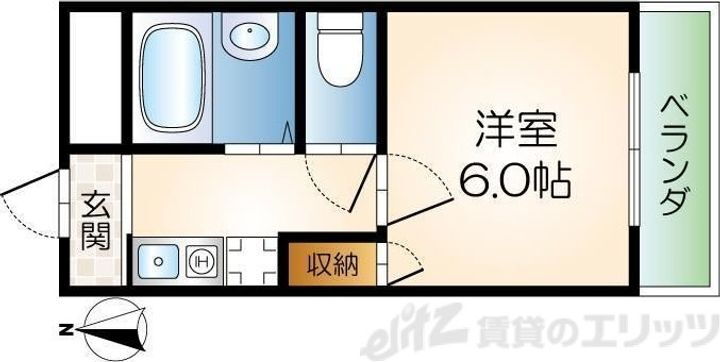 大阪府茨木市沢良宜西１丁目７－６ 南茨木駅 1K マンション 賃貸物件詳細