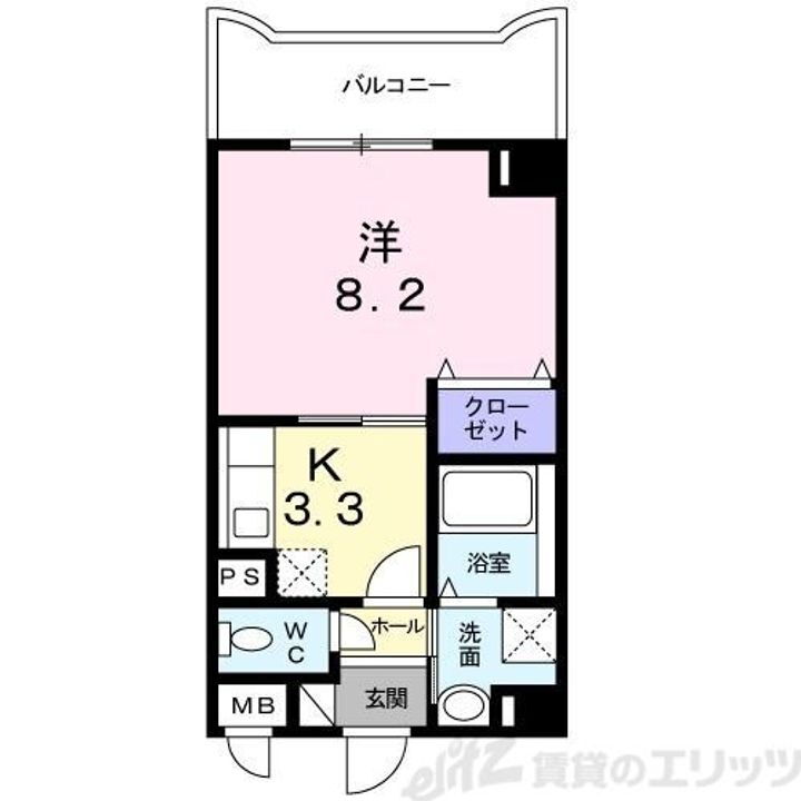 大阪府大阪市東淀川区北江口２丁目１１－１２ 井高野駅 1K マンション 賃貸物件詳細