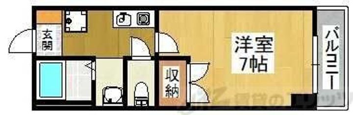 大阪府茨木市若園町３８－３６ 茨木市駅 1K マンション 賃貸物件詳細