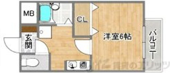 大阪府高槻市奈佐原元町３３－１８ 摂津富田駅 1K マンション 賃貸物件詳細