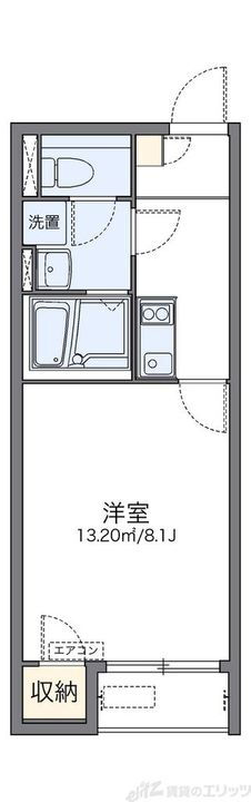 大阪府摂津市鳥飼中２丁目８－２２ 南摂津駅 1K アパート 賃貸物件詳細