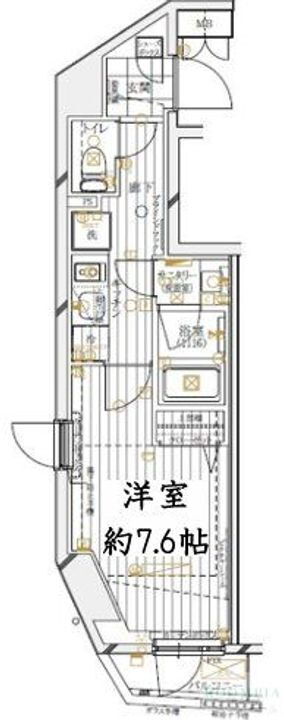 レガリス四谷 5階 1K 賃貸物件詳細