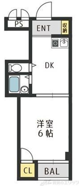 大阪府大阪市東淀川区大桐１丁目２－３ だいどう豊里駅 1DK マンション 賃貸物件詳細