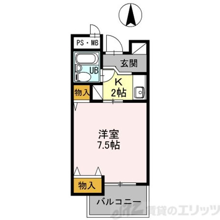石橋パークヒルズ 3階 1K 賃貸物件詳細
