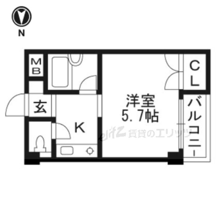 大阪府高槻市富田町４丁目１－１３ 富田駅 1K マンション 賃貸物件詳細