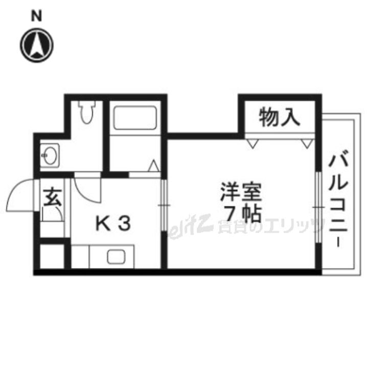 大阪府茨木市庄１丁目１－２６－１５ ＪＲ総持寺駅 1K マンション 賃貸物件詳細