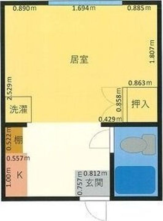 大阪府箕面市粟生間谷東５丁目３２－２８ 彩都西駅 1K マンション 賃貸物件詳細
