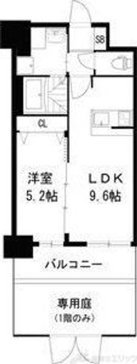 ディームス江坂 10階 1LDK 賃貸物件詳細
