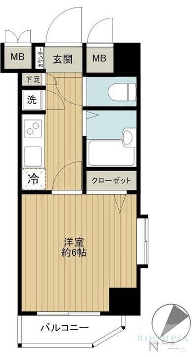 東京都渋谷区本町１丁目１５－１ 初台駅 1K マンション 賃貸物件詳細
