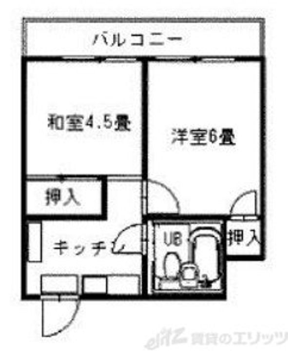 大阪府高槻市西冠１丁目２５－１６ 高槻市駅 2K マンション 賃貸物件詳細