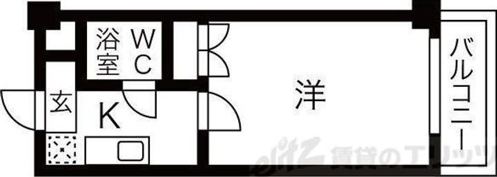大阪府高槻市千代田町１９－２２ 高槻市駅 1K マンション 賃貸物件詳細