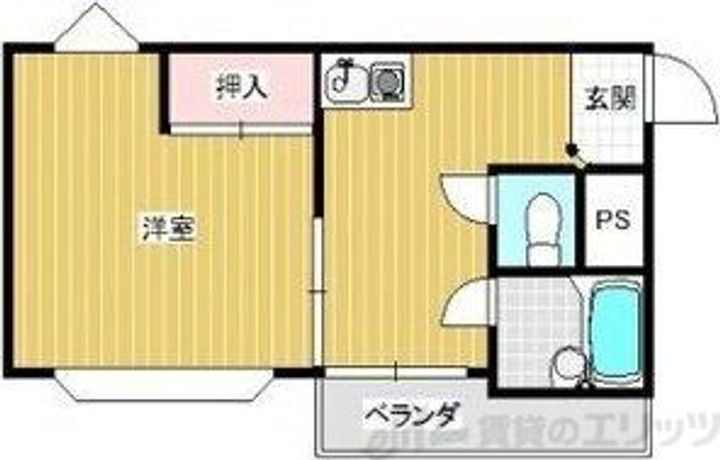 大阪府高槻市川西町１丁目１－１０－３ 高槻駅 1DK マンション 賃貸物件詳細