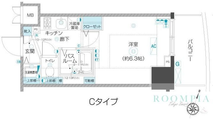 東京都板橋区大山東町３２－１ 板橋区役所前駅 1K マンション 賃貸物件詳細