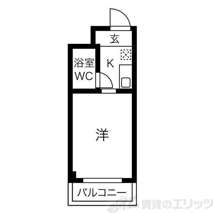 大阪府大阪市東淀川区上新庄３丁目５－１２ 上新庄駅 1K マンション 賃貸物件詳細