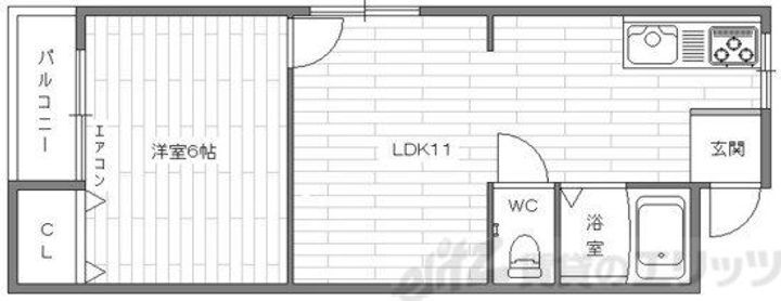 大阪府茨木市丑寅１丁目５－１６ 南茨木駅 1LDK マンション 賃貸物件詳細