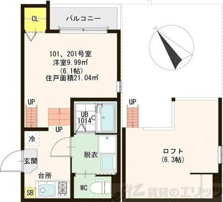 大阪府大阪市東淀川区大桐３丁目１０－１５ 瑞光四丁目駅 1K アパート 賃貸物件詳細