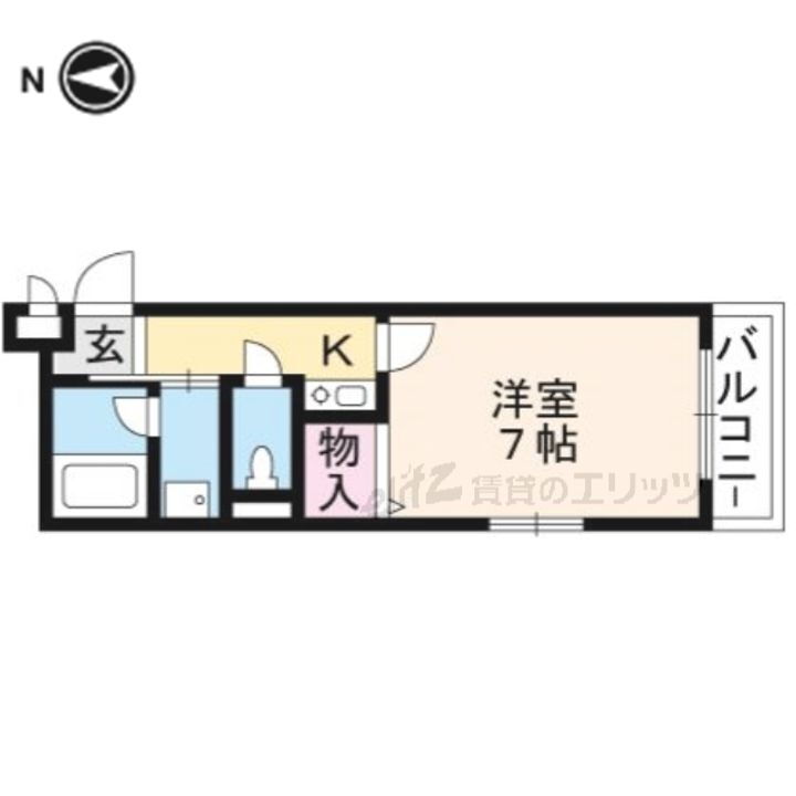 大阪府高槻市緑町１９－２ 高槻市駅 1K マンション 賃貸物件詳細