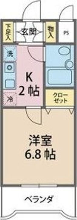 大阪府箕面市稲２丁目１０－１６ 牧落駅 1K マンション 賃貸物件詳細