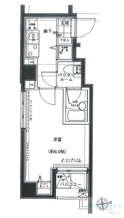 東京都中野区中央４丁目５２－２ 中野駅 1K マンション 賃貸物件詳細