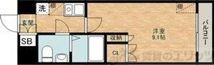 大阪府箕面市粟生間谷東６丁目１７－１ 彩都西駅 1K マンション 賃貸物件詳細