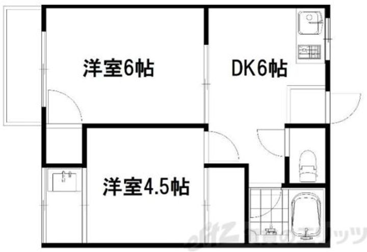 大阪府大阪市東淀川区大道南２丁目４－２６ だいどう豊里駅 2DK マンション 賃貸物件詳細