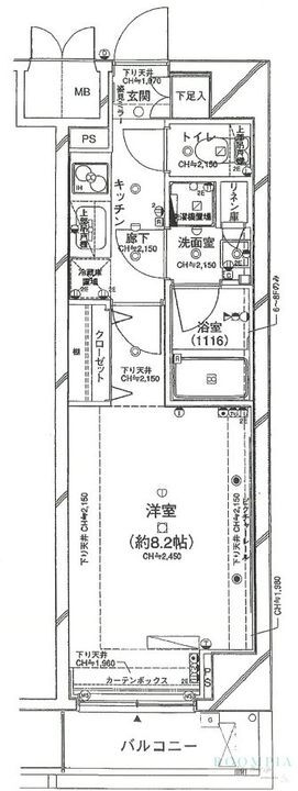 東京都北区王子本町１丁目１８－２ 王子駅 1K マンション 賃貸物件詳細