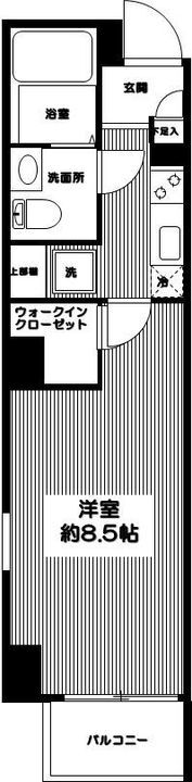 東京都板橋区仲町２７－１ 中板橋駅 1K マンション 賃貸物件詳細