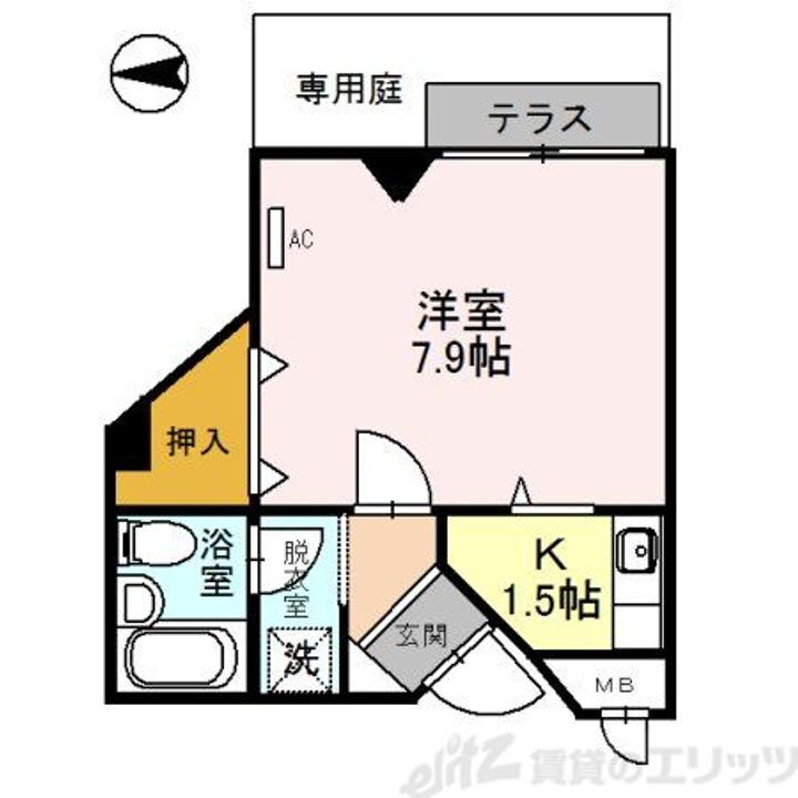 大阪府箕面市箕面４丁目８－６７ 箕面駅 1K マンション 賃貸物件詳細