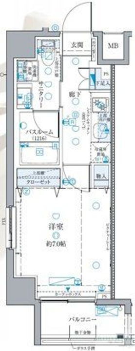 東京都板橋区高島平９丁目２５－２ 西台駅 1K マンション 賃貸物件詳細