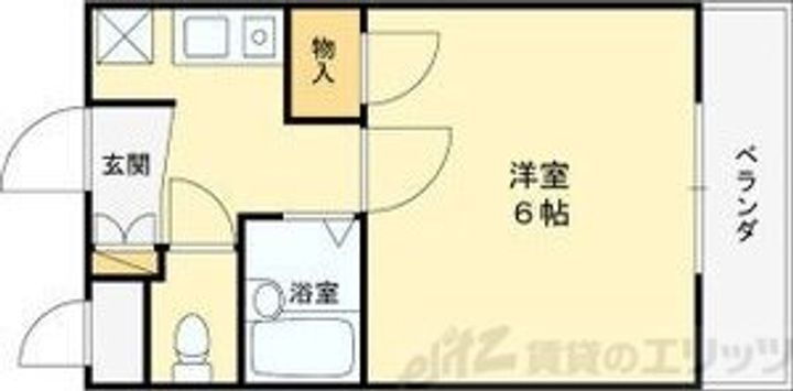 大阪府大阪市東淀川区上新庄２丁目１３－２７ 上新庄駅 1K マンション 賃貸物件詳細